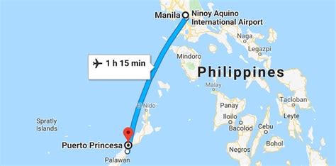manila to puerto princesa flight